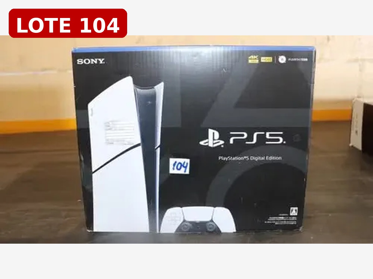 Lote 104 — PlayStation 5 Digital Edition