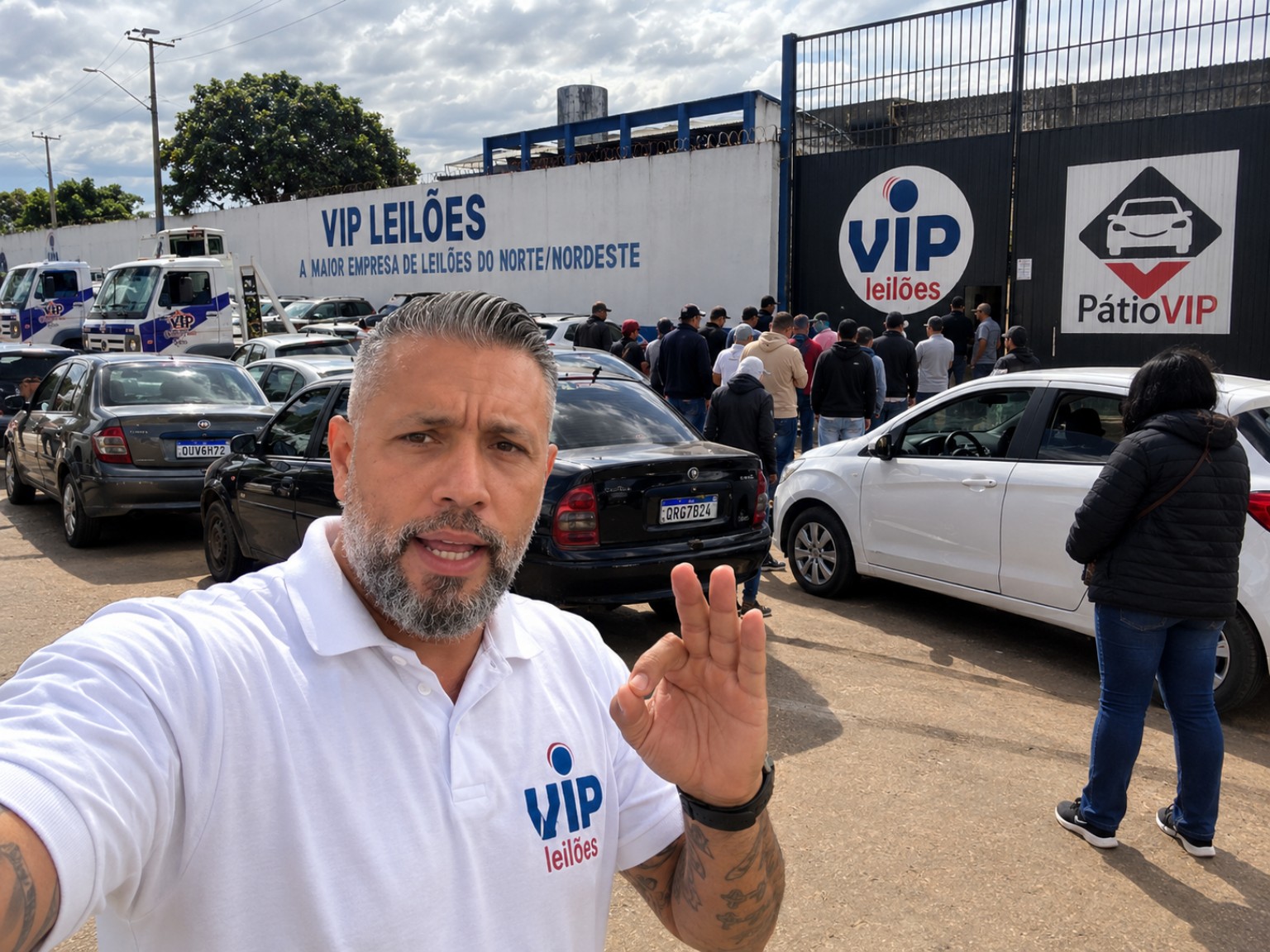 César Ribeiro no Pátio VIP em São Luís – MA